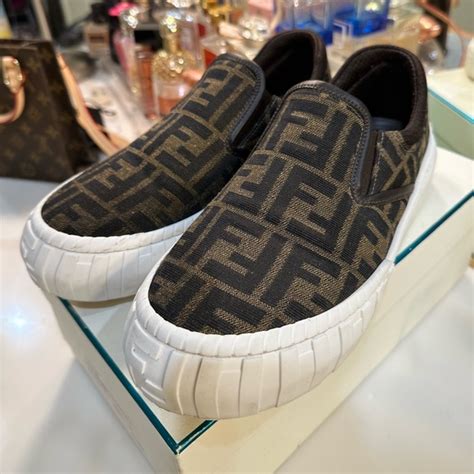 fendi slip on sneakers price|Fendi sneakers women on sale.